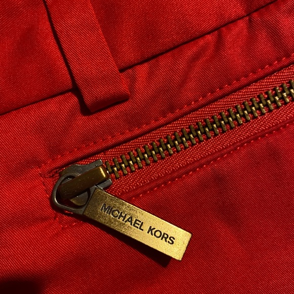 Michael Kors Women Size 4 Light Red Short Pants - Picture 2 of 8